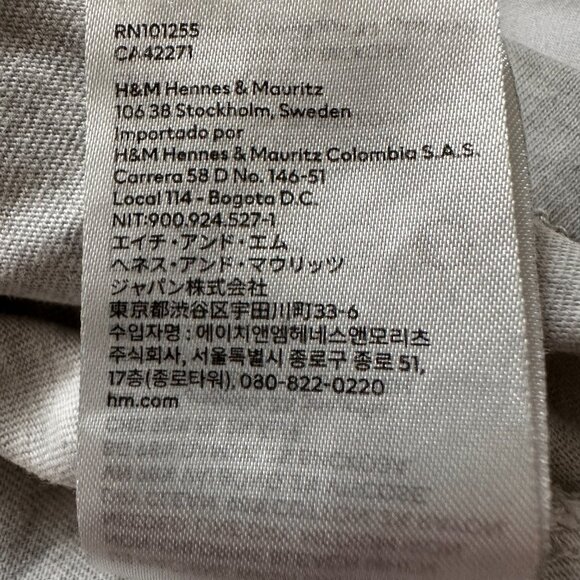 H&M LIGHT GREY T-SHIRT DRESS – SIZE M RELAXED FIT, SOFT FABRIC (98% COTTON) - Picture 6 of 7